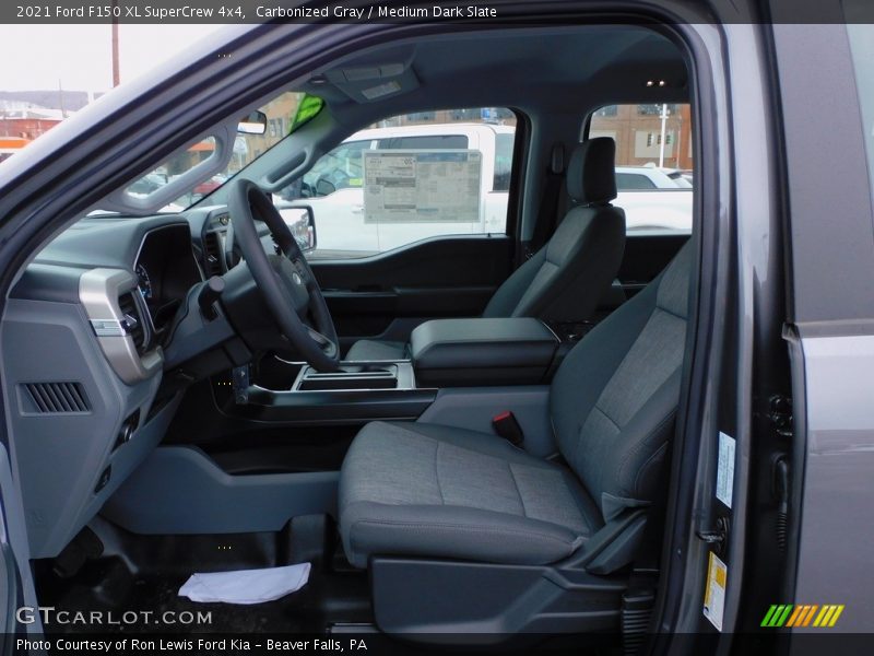 Carbonized Gray / Medium Dark Slate 2021 Ford F150 XL SuperCrew 4x4
