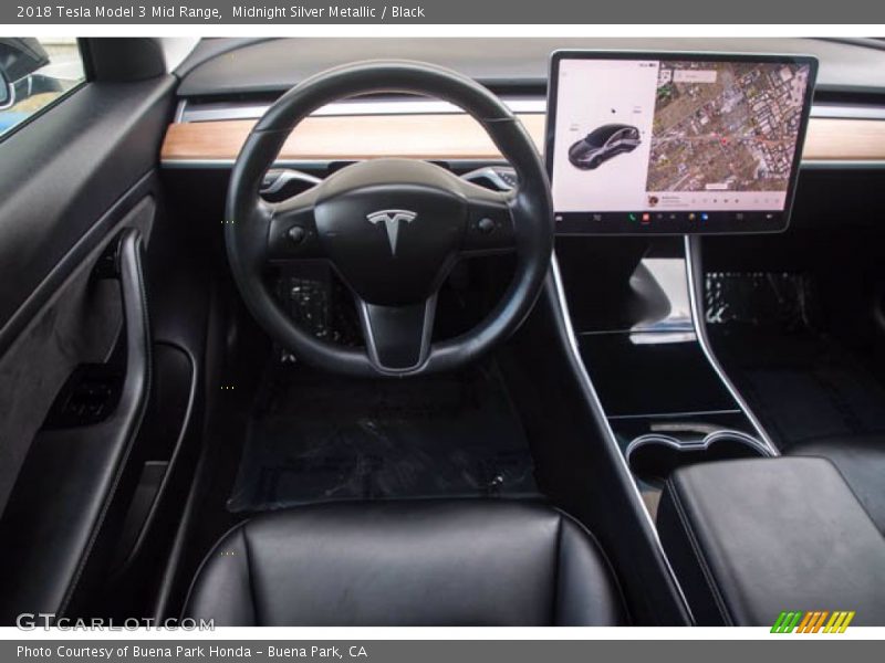  2018 Model 3 Mid Range Black Interior