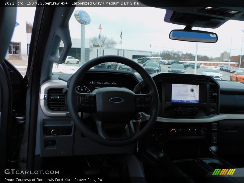 Carbonized Gray / Medium Dark Slate 2021 Ford F150 XL SuperCrew 4x4