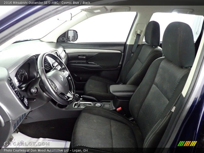Cosmic Blue / Black 2016 Mitsubishi Outlander SE S-AWC