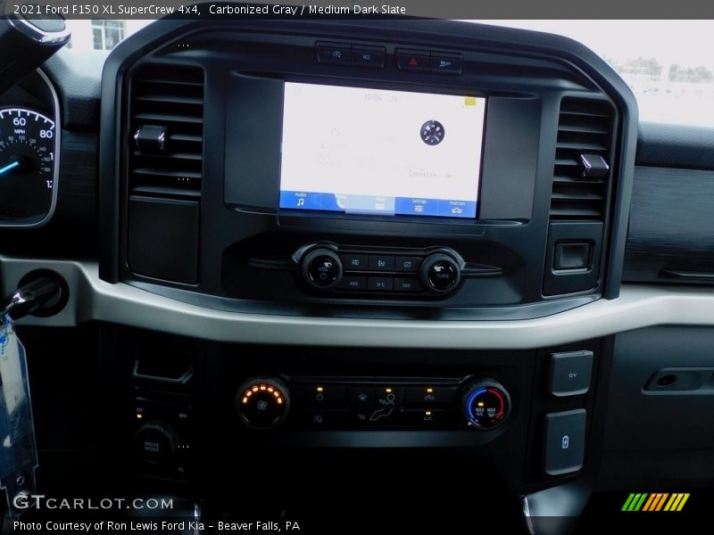 Carbonized Gray / Medium Dark Slate 2021 Ford F150 XL SuperCrew 4x4