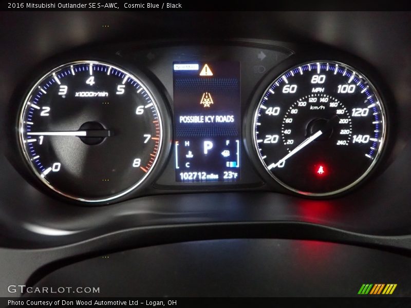  2016 Outlander SE S-AWC SE S-AWC Gauges