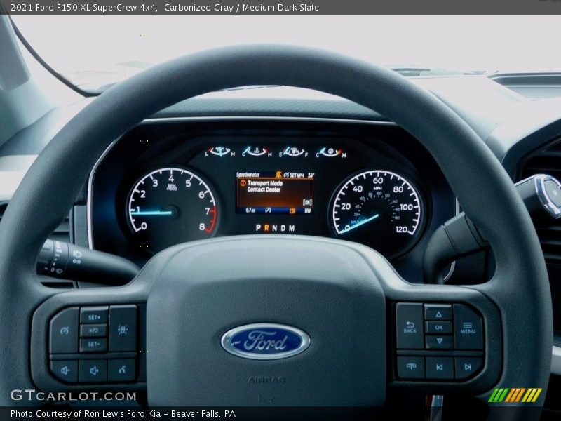 Carbonized Gray / Medium Dark Slate 2021 Ford F150 XL SuperCrew 4x4