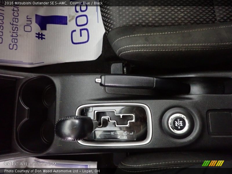 Cosmic Blue / Black 2016 Mitsubishi Outlander SE S-AWC