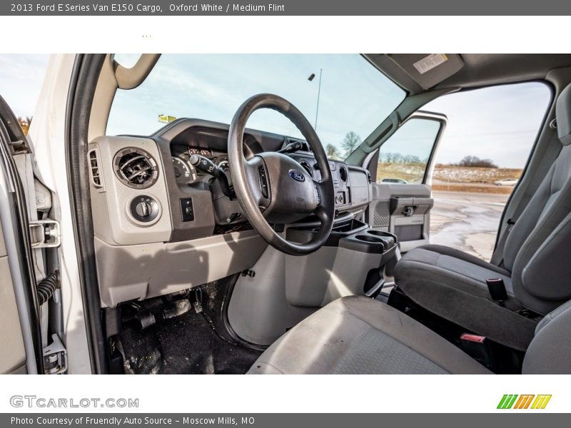 Oxford White / Medium Flint 2013 Ford E Series Van E150 Cargo