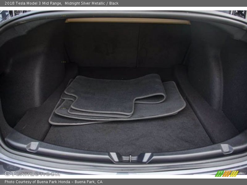  2018 Model 3 Mid Range Trunk