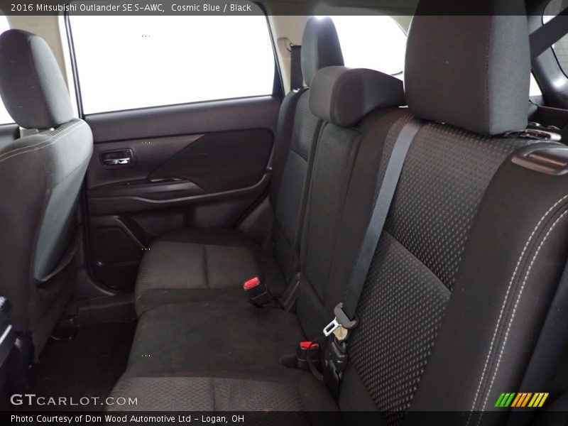 Cosmic Blue / Black 2016 Mitsubishi Outlander SE S-AWC
