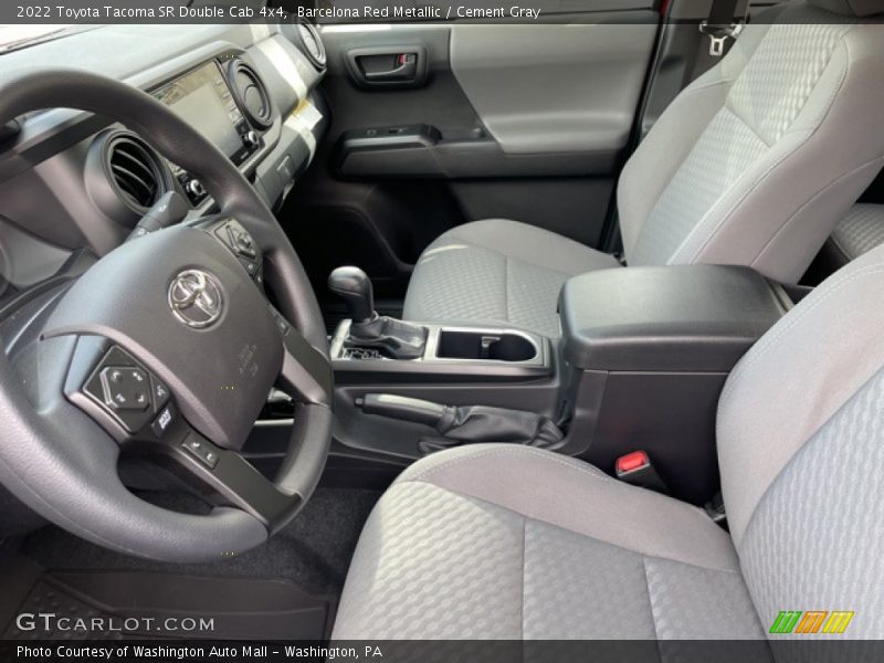 Front Seat of 2022 Tacoma SR Double Cab 4x4