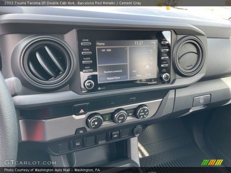 Controls of 2022 Tacoma SR Double Cab 4x4