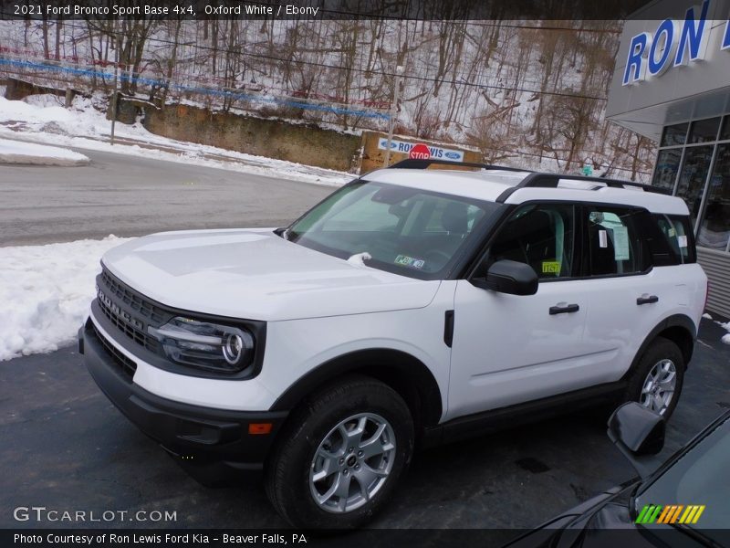 Oxford White / Ebony 2021 Ford Bronco Sport Base 4x4