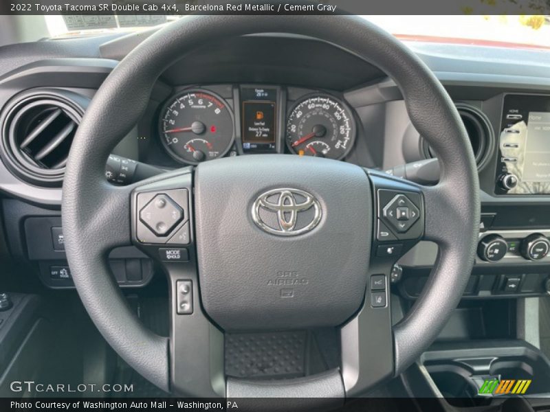  2022 Tacoma SR Double Cab 4x4 Steering Wheel
