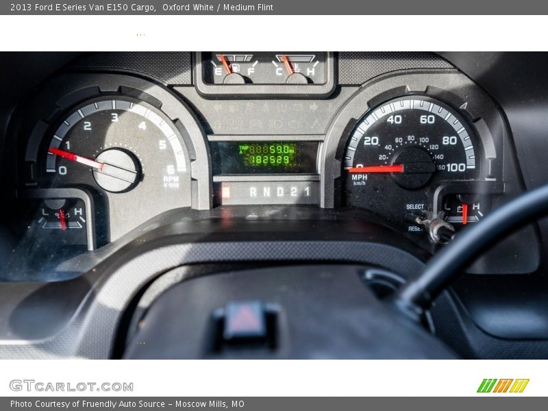 Oxford White / Medium Flint 2013 Ford E Series Van E150 Cargo