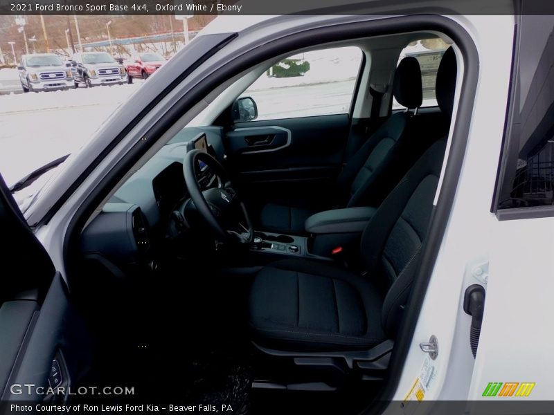 Oxford White / Ebony 2021 Ford Bronco Sport Base 4x4