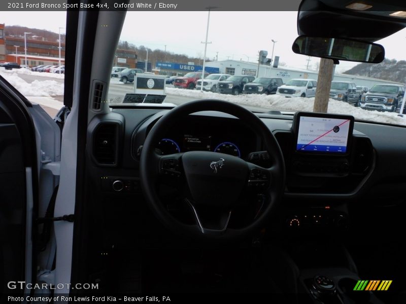 Oxford White / Ebony 2021 Ford Bronco Sport Base 4x4