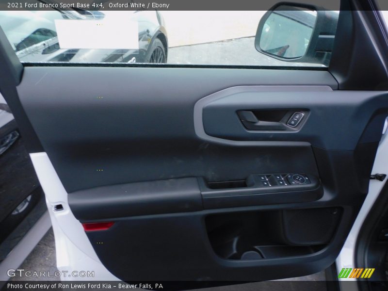 Oxford White / Ebony 2021 Ford Bronco Sport Base 4x4