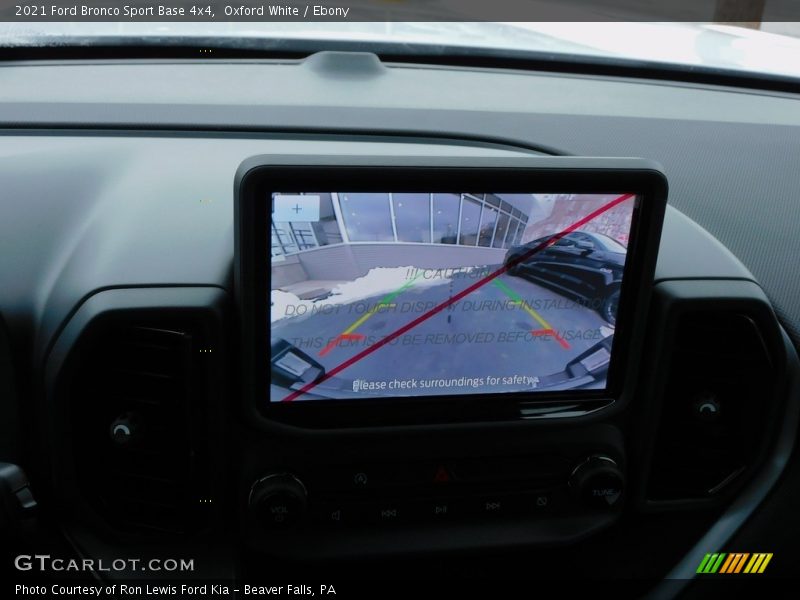 Oxford White / Ebony 2021 Ford Bronco Sport Base 4x4