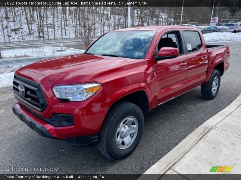 Front 3/4 View of 2022 Tacoma SR Double Cab 4x4