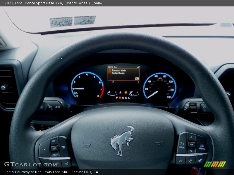 Oxford White / Ebony 2021 Ford Bronco Sport Base 4x4