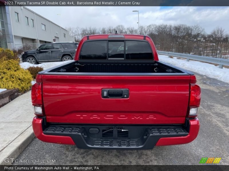 Barcelona Red Metallic / Cement Gray 2022 Toyota Tacoma SR Double Cab 4x4