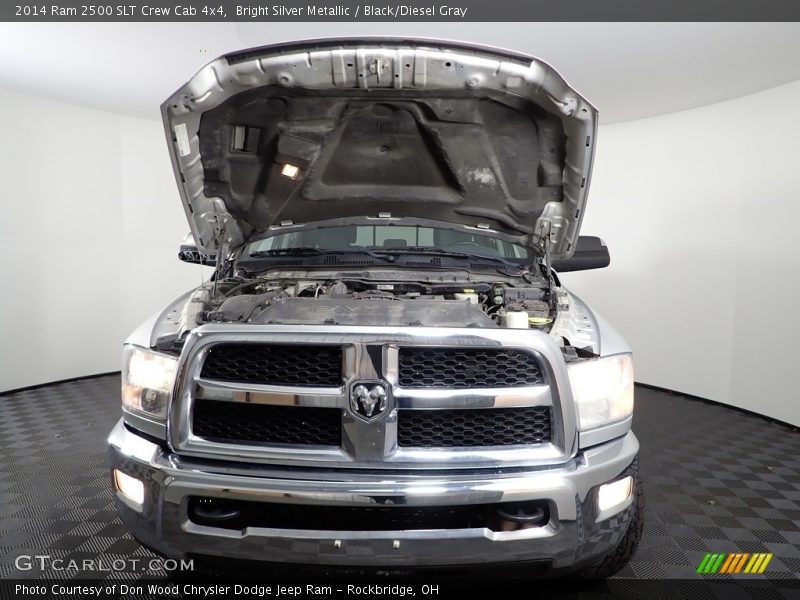 Bright Silver Metallic / Black/Diesel Gray 2014 Ram 2500 SLT Crew Cab 4x4