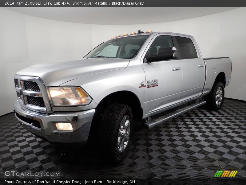 Bright Silver Metallic / Black/Diesel Gray 2014 Ram 2500 SLT Crew Cab 4x4