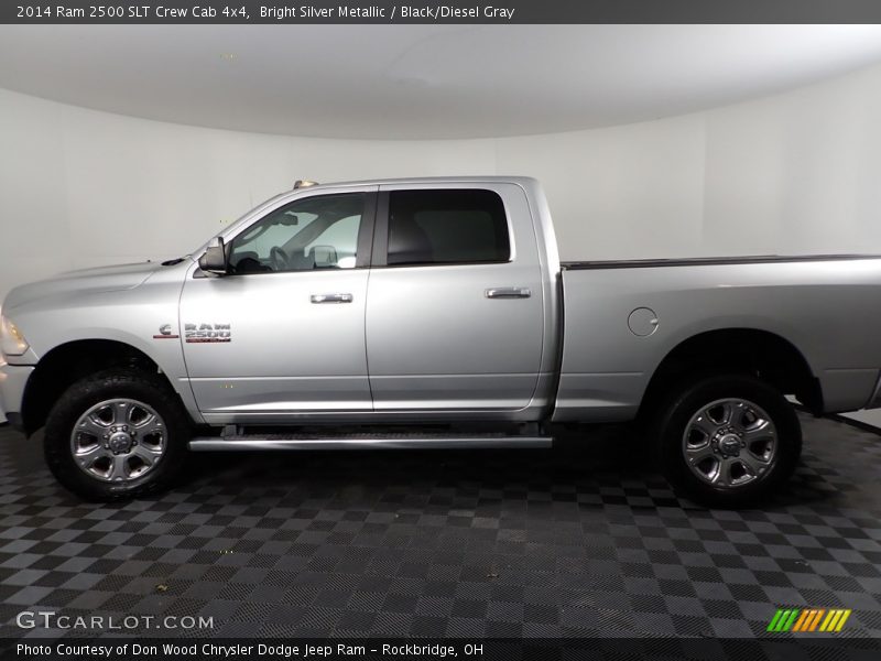 Bright Silver Metallic / Black/Diesel Gray 2014 Ram 2500 SLT Crew Cab 4x4
