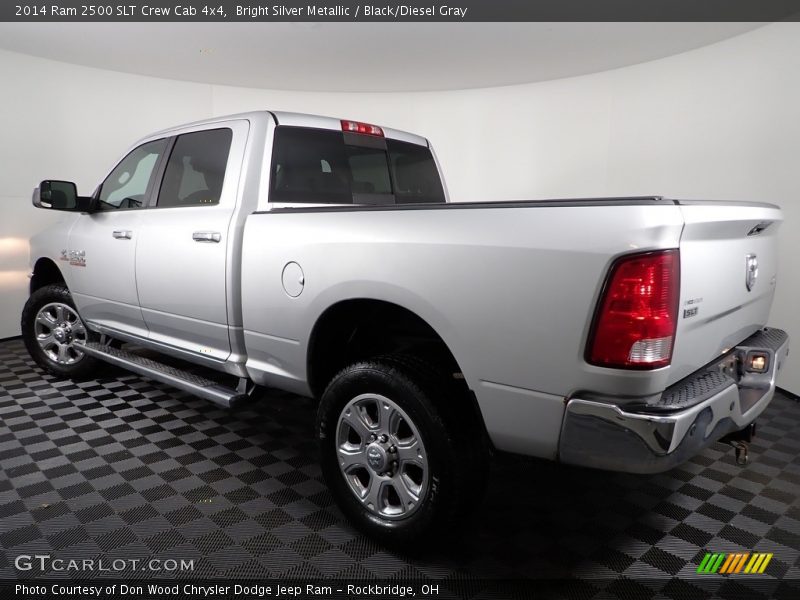 Bright Silver Metallic / Black/Diesel Gray 2014 Ram 2500 SLT Crew Cab 4x4