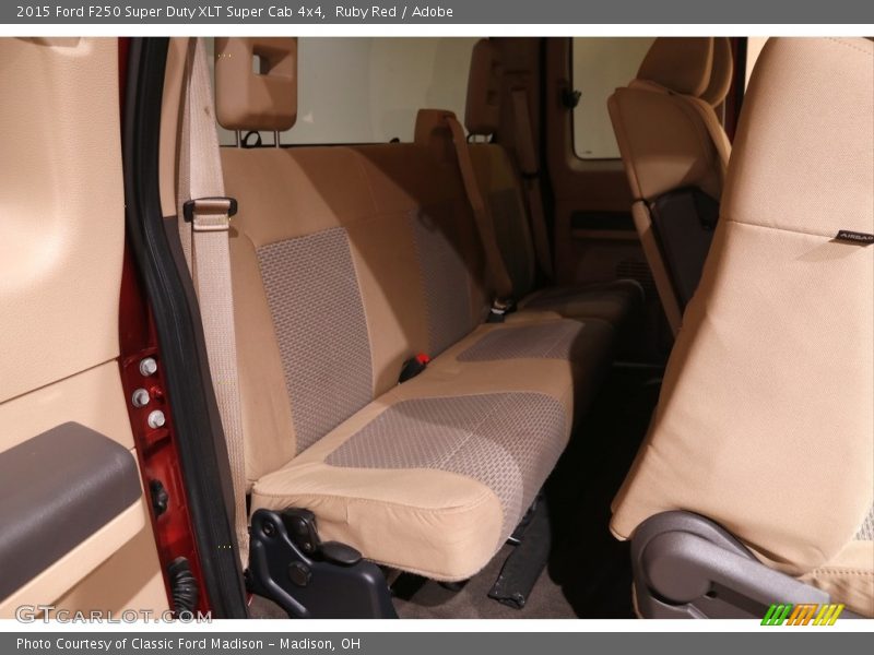 Ruby Red / Adobe 2015 Ford F250 Super Duty XLT Super Cab 4x4