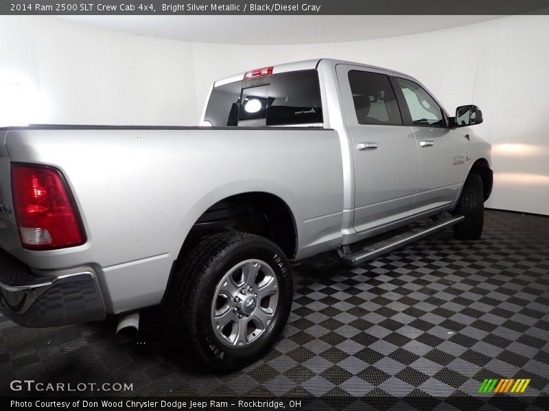 Bright Silver Metallic / Black/Diesel Gray 2014 Ram 2500 SLT Crew Cab 4x4