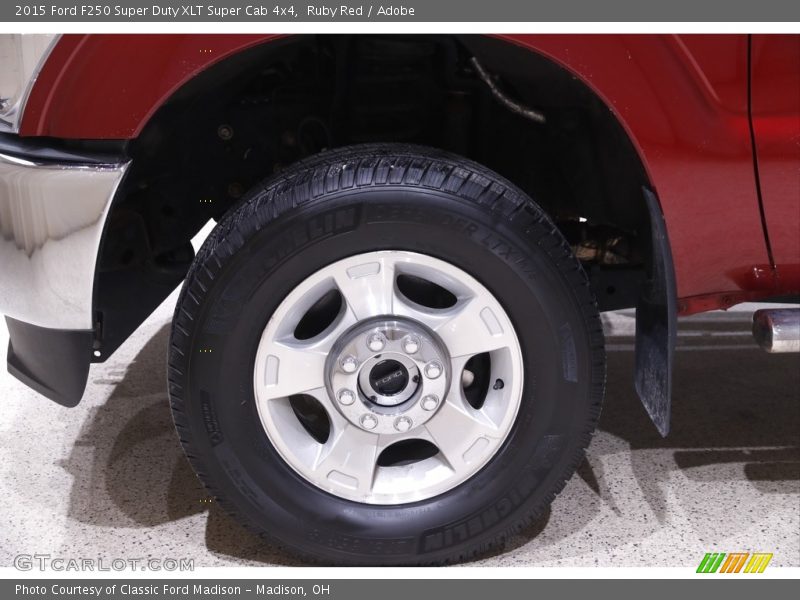 Ruby Red / Adobe 2015 Ford F250 Super Duty XLT Super Cab 4x4
