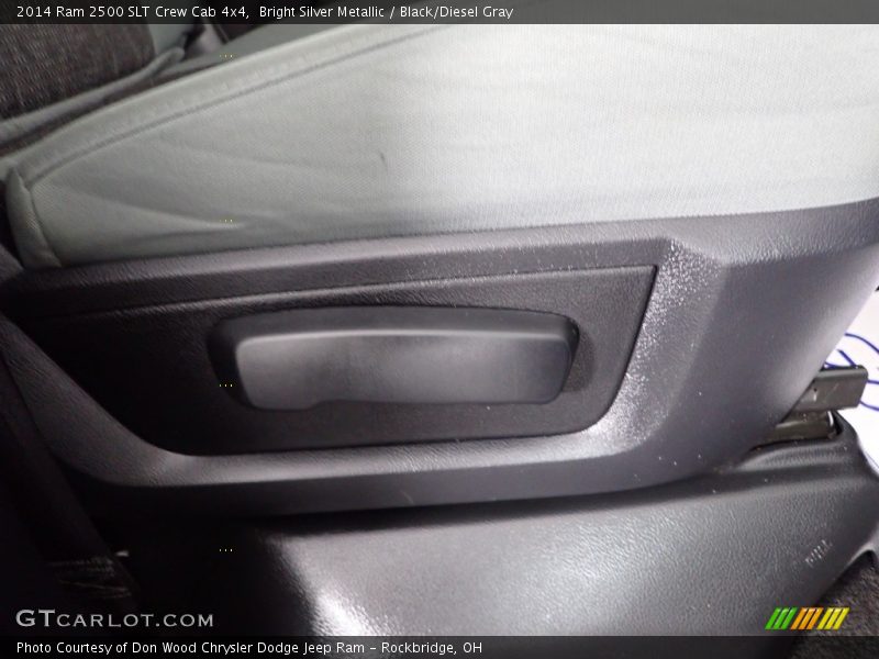 Bright Silver Metallic / Black/Diesel Gray 2014 Ram 2500 SLT Crew Cab 4x4