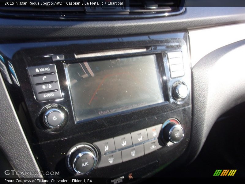 Caspian Blue Metallic / Charcoal 2019 Nissan Rogue Sport S AWD