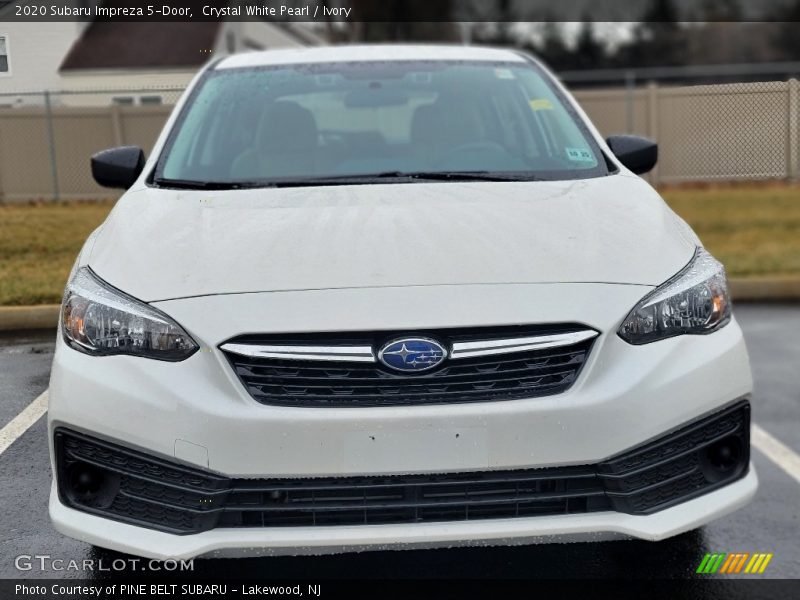 Crystal White Pearl / Ivory 2020 Subaru Impreza 5-Door