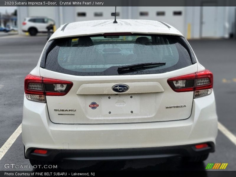 Crystal White Pearl / Ivory 2020 Subaru Impreza 5-Door