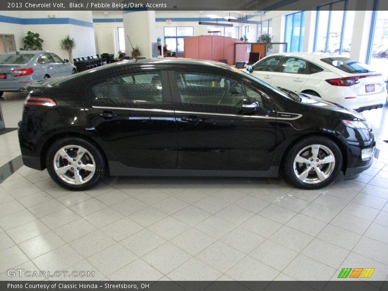 Black / Pebble Beige/Dark Accents 2013 Chevrolet Volt