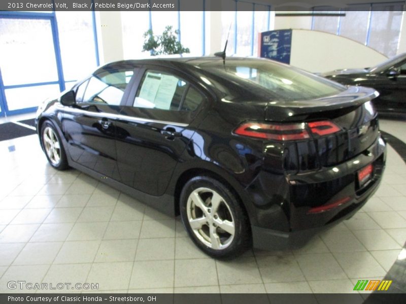 Black / Pebble Beige/Dark Accents 2013 Chevrolet Volt