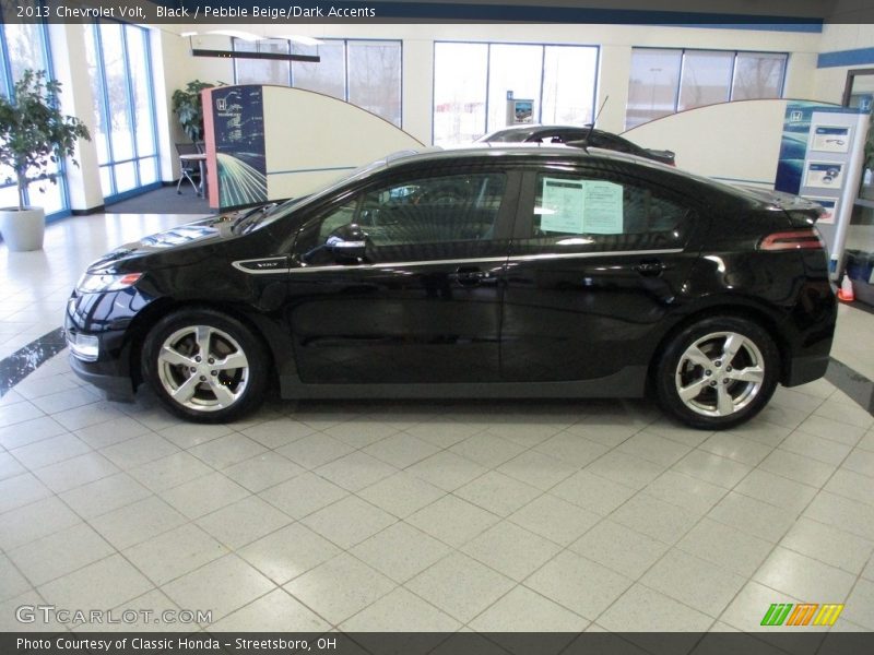 Black / Pebble Beige/Dark Accents 2013 Chevrolet Volt