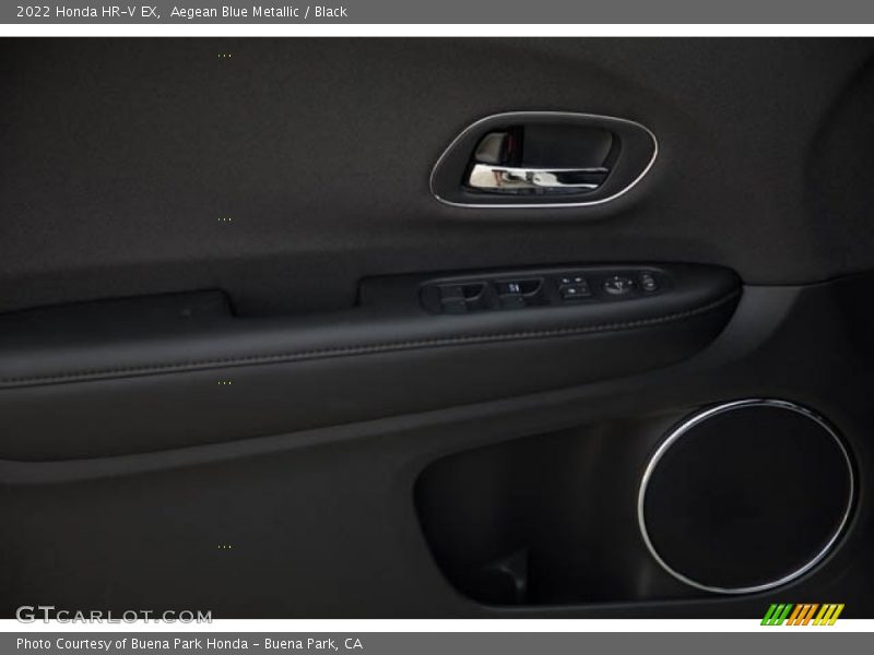 Aegean Blue Metallic / Black 2022 Honda HR-V EX