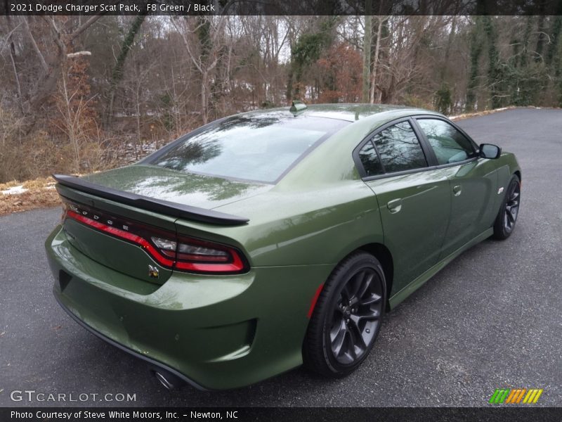 F8 Green / Black 2021 Dodge Charger Scat Pack