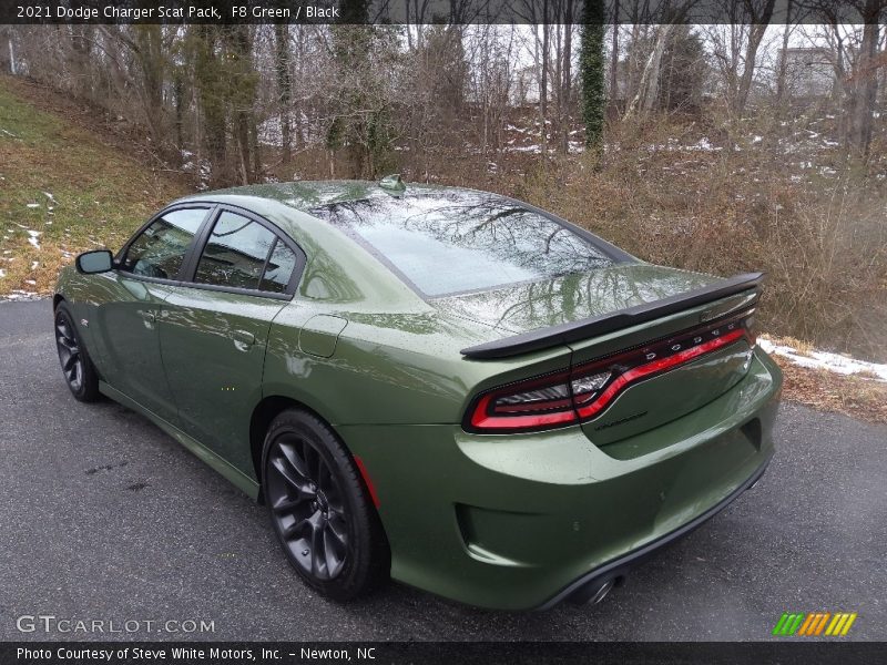 F8 Green / Black 2021 Dodge Charger Scat Pack