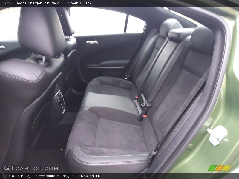 Rear Seat of 2021 Charger Scat Pack