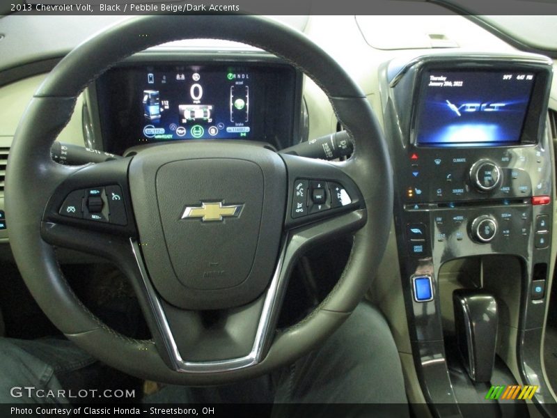 Black / Pebble Beige/Dark Accents 2013 Chevrolet Volt