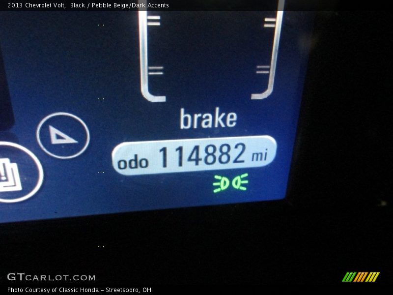 Black / Pebble Beige/Dark Accents 2013 Chevrolet Volt
