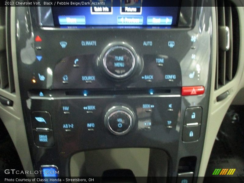 Black / Pebble Beige/Dark Accents 2013 Chevrolet Volt