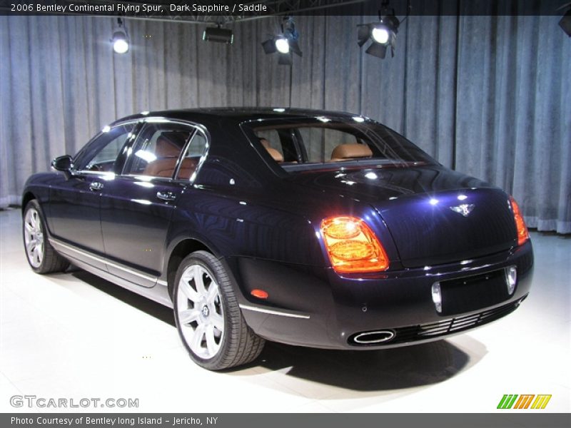 Dark Sapphire / Saddle 2006 Bentley Continental Flying Spur
