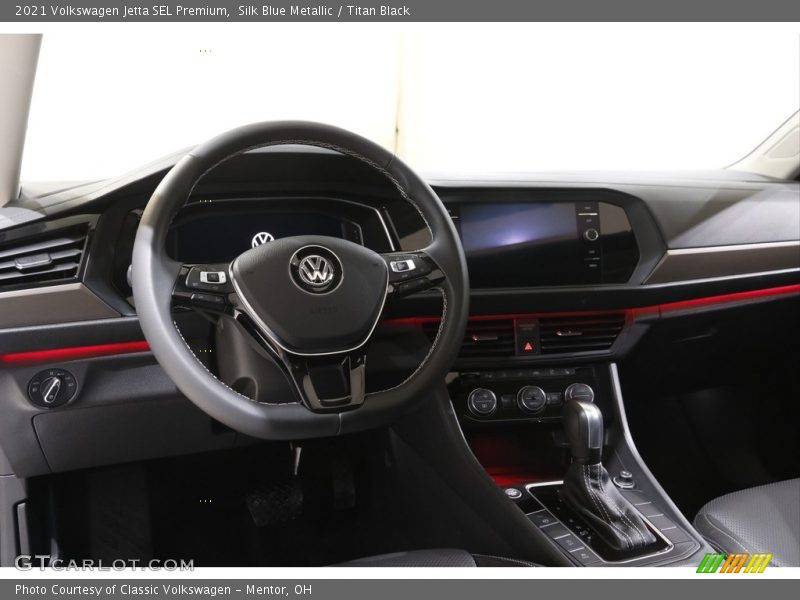 Dashboard of 2021 Jetta SEL Premium