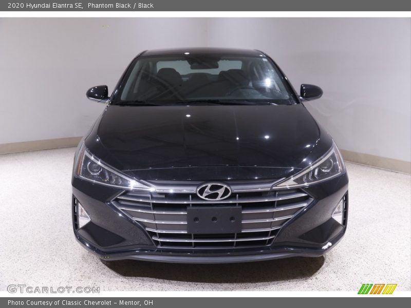 Phantom Black / Black 2020 Hyundai Elantra SE