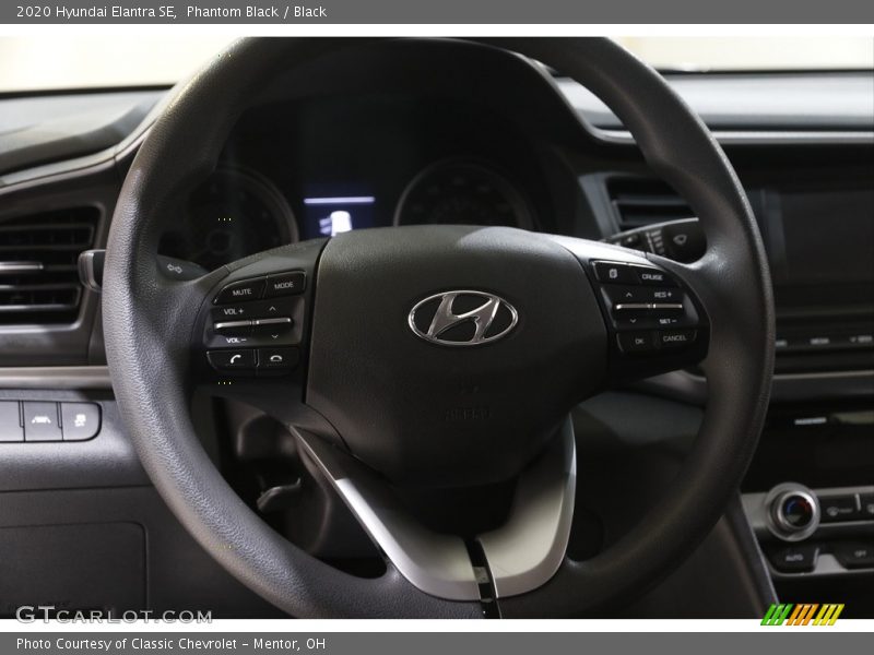 Phantom Black / Black 2020 Hyundai Elantra SE