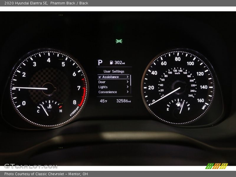 Phantom Black / Black 2020 Hyundai Elantra SE