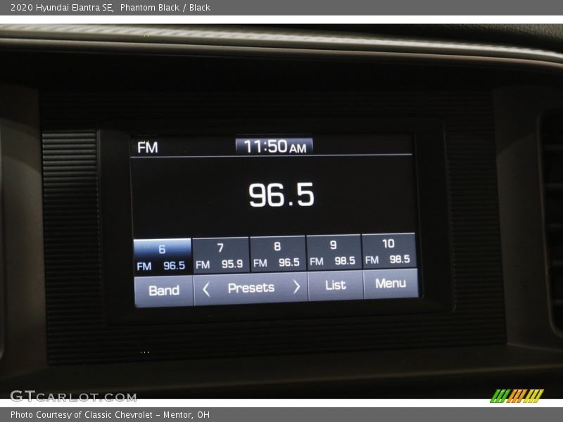 Phantom Black / Black 2020 Hyundai Elantra SE